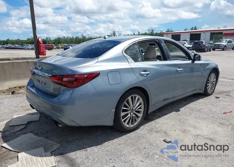 2018 Infiniti Q50 3.0T Luxe from USA, damaged, VIN JN1EV7APXJM365505